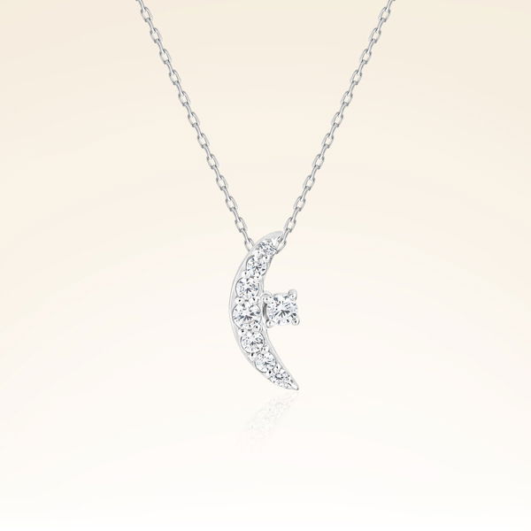 0,22 Karat Fantezi Pırlanta Kolye - Pare Pırlanta