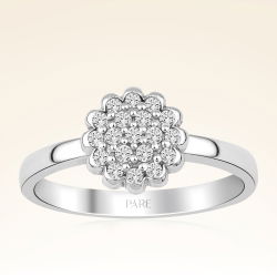 0,22 Karat Fantezi Pırlanta Yüzük - PR00751 - 1