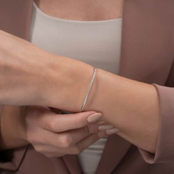 0,24 Karat Pırlanta Bileklik - 2