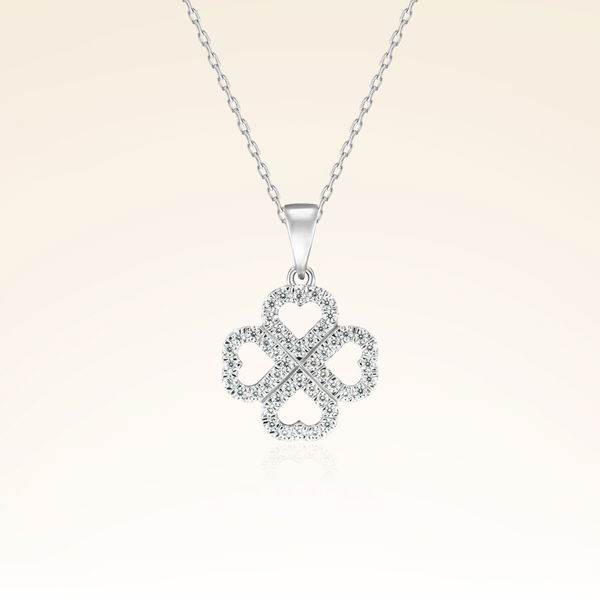 0,24 Karat Fantezi Pırlanta Kolye - Pare Pırlanta