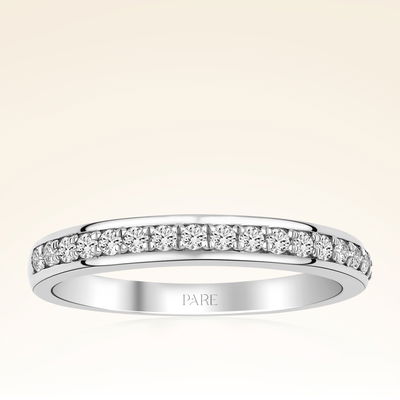 0,24 Karat Yarımtur Pırlanta Yüzük - Pare Pırlanta