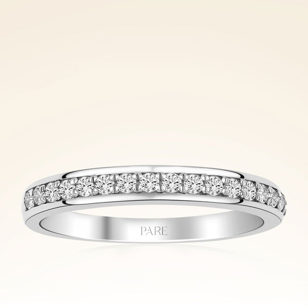 0,24 Karat Yarımtur Pırlanta Yüzük - Pare Pırlanta