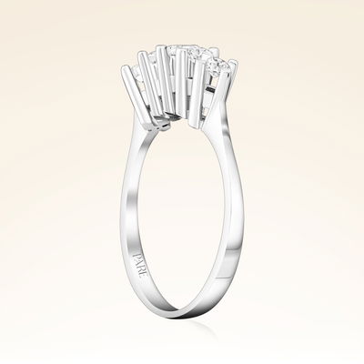 0,20 Karat Beştaş Pırlanta Yüzük - Pare Pırlanta