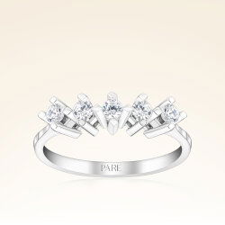 0,20 Karat Beştaş Pırlanta Yüzük - 1