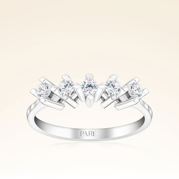 0,20 Karat Beştaş Pırlanta Yüzük - Pare Pırlanta