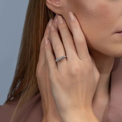 0,25 Karat Beştaş Pırlanta Yüzük - PR00846 - 3