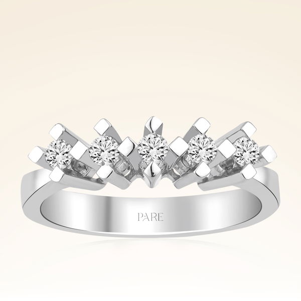 0,25 Karat Beştaş Pırlanta Yüzük - Pare Pırlanta