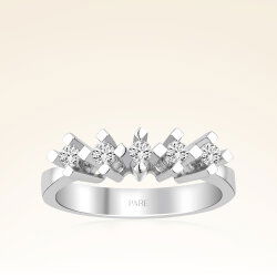 0,25 Karat Beştaş Pırlanta Yüzük - 1