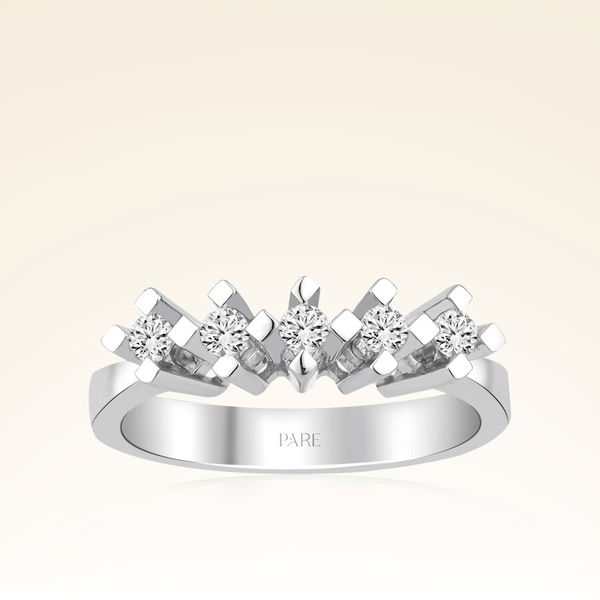 0,25 Karat Beştaş Pırlanta Yüzük - Pare Pırlanta