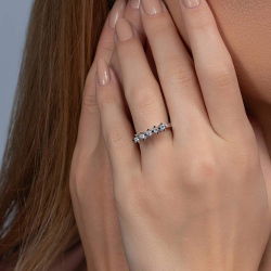 0,25 Karat Beştaş Pırlanta Yüzük - PR00846 - 4