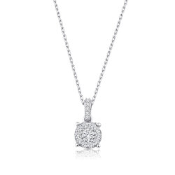 0,25 Karat Coronet Pırlanta Kolye - PR01423 - 2