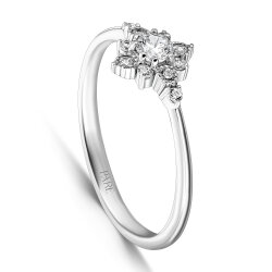 0,25 Karat Fantezi Pırlanta Yüzük - PR01457 - 2