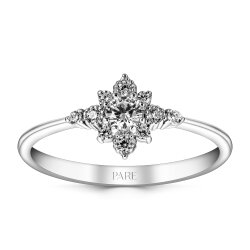 0,25 Karat Fantezi Pırlanta Yüzük - PR01457 - 1