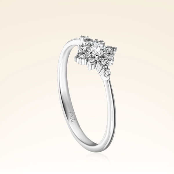 0,25 Karat Fantezi Pırlanta Yüzük - Pare Pırlanta