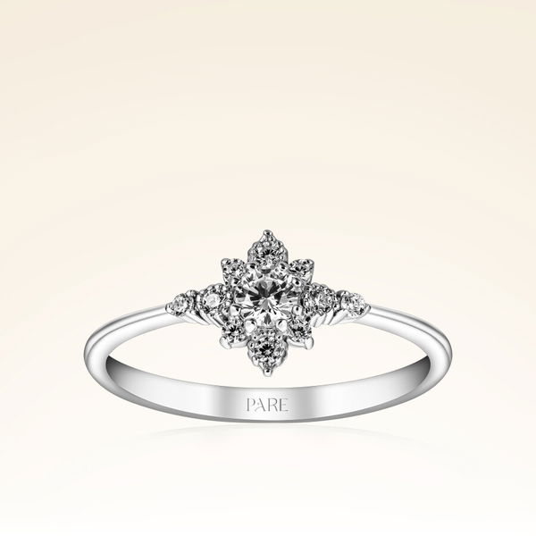 0,25 Karat Fantezi Pırlanta Yüzük - Pare Pırlanta