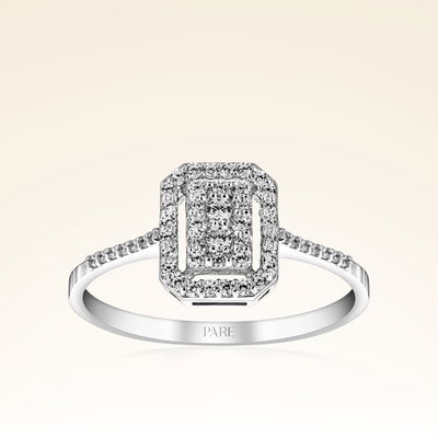 0,25 Karat Harmony Pırlanta Yüzük - Pare Pırlanta