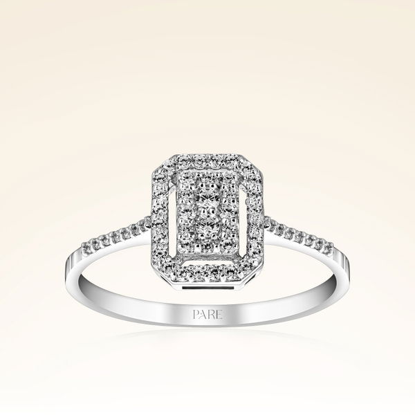 0,25 Karat Harmony Pırlanta Yüzük - Pare Pırlanta