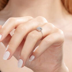 0,25 Karat Harmony Pırlanta Yüzük - 5