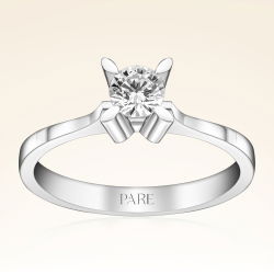 0,25 Karat Tektaş Pırlanta Yüzük - PR00300 - 1