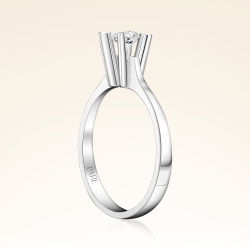 0,25 Karat Tektaş Pırlanta Yüzük - PR00300 - 2