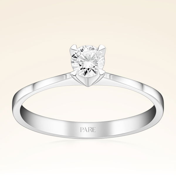 0,25 Karat Tektaş Pırlanta Yüzük - Pare Pırlanta