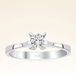 0,25 Karat Tektaş Pırlanta Yüzük - PR00280 - 1
