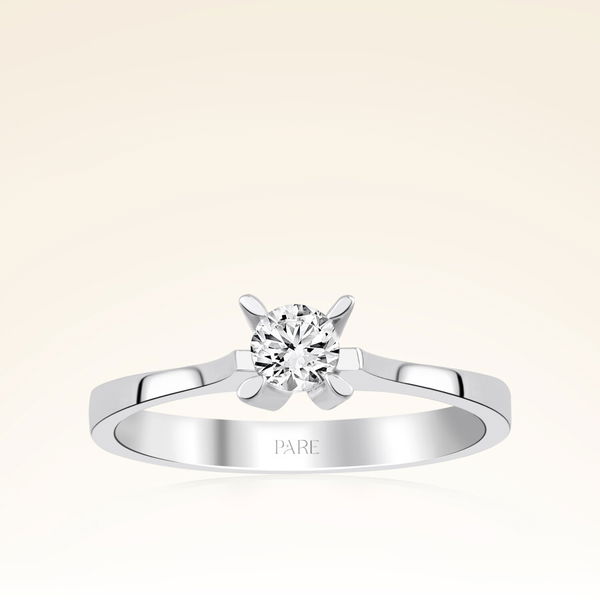 0,25 Karat Tektaş Pırlanta Yüzük - Pare Pırlanta