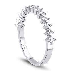 0,25 Karat Pırlanta Yarımtur Yüzük - PR01310 - 2