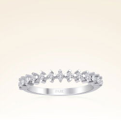 0,25 Karat Pırlanta Yarımtur Yüzük - 1