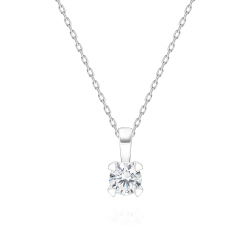 0,25 Karat Tektaş Pırlanta Kolye - PR00448 - 1