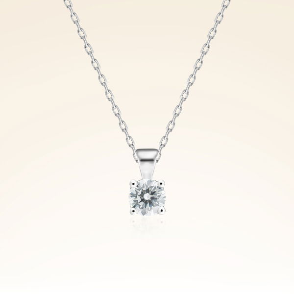 0,25 Karat Tektaş Pırlanta Kolye - Pare Pırlanta