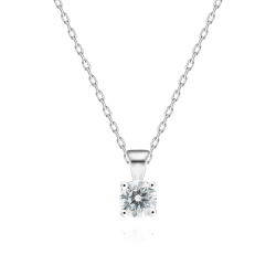 0,25 Karat Tektaş Pırlanta Kolye - PR00476 - 1