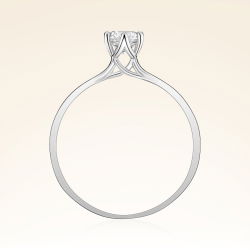 0,25 Karat Tektaş Pırlanta Yüzük - PR00240 - 3