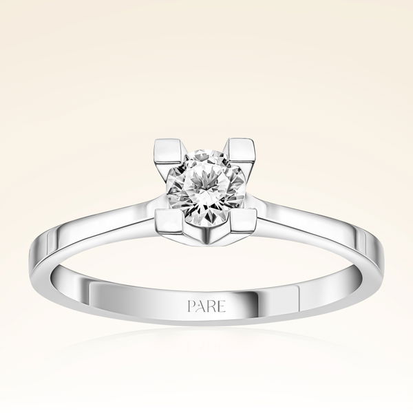 0,25 Karat Tektaş Pırlanta Yüzük - Pare Pırlanta