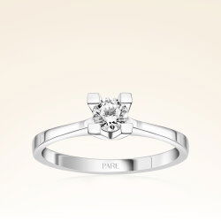 0,25 Karat Tektaş Pırlanta Yüzük - 1