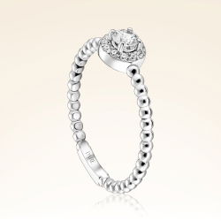 0,25 Karat Tektaş Pırlanta Yüzük - 2