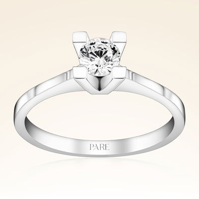 0,25 Karat Tektaş Pırlanta Yüzük - Pare Pırlanta