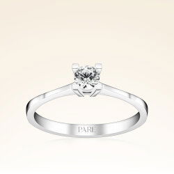 0,25 Karat Tektaş Pırlanta Yüzük - 1