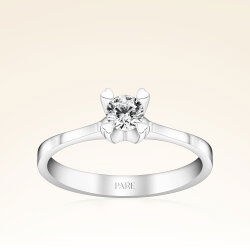 0,25 Karat Tektaş Pırlanta Yüzük - 1