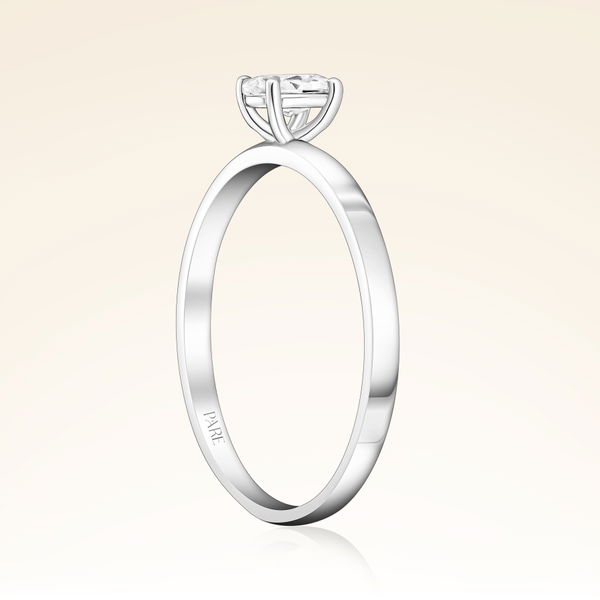 0,25 Karat Oval Tektaş Pırlanta Yüzük - Pare Pırlanta