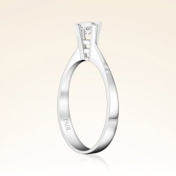 0,25 Karat Tektaş Pırlanta Yüzük - 2