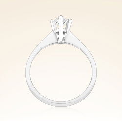 0,25 Karat Tektaş Pırlanta Yüzük - PR01034 - 3
