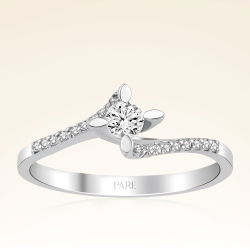 0,25 Karat Tektaş Pırlanta Yüzük - PR01044 - 1