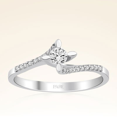 0,25 Karat Tektaş Pırlanta Yüzük - Pare Pırlanta