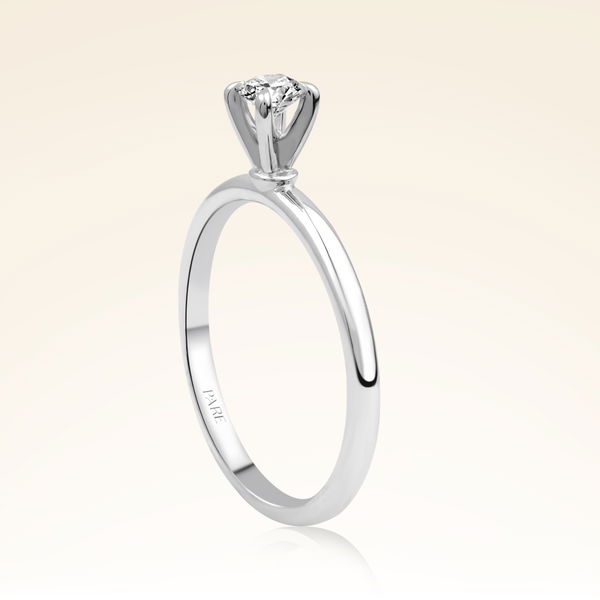 0,25 Karat Tektaş Pırlanta Yüzük - Pare Pırlanta