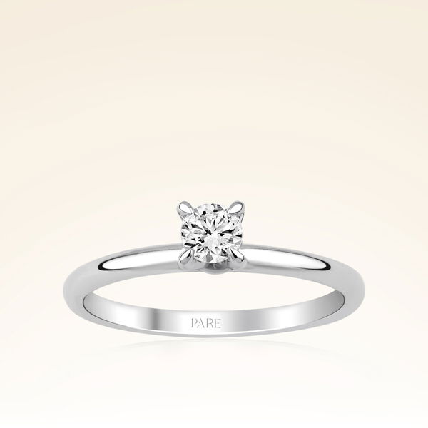0,25 Karat Tektaş Pırlanta Yüzük - Pare Pırlanta
