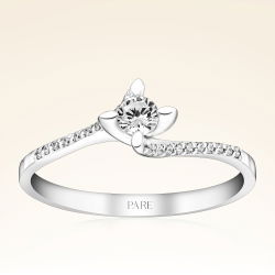 0,25 Karat Tektaş Pırlanta Yüzük - PR01056 - 1