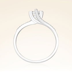 0,25 Karat Tektaş Pırlanta Yüzük - 3