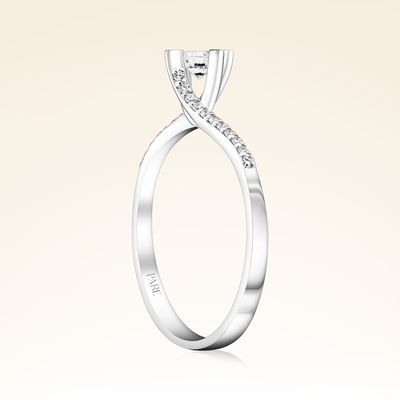 0,25 Karat Tektaş Pırlanta Yüzük - Pare Pırlanta