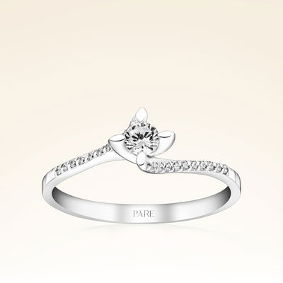 0,25 Karat Tektaş Pırlanta Yüzük - Pare Pırlanta